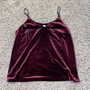 Red Velvet Cami